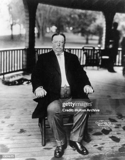William Howard Taft , the 27th President of the United States. He later served as Chief Justice of the Supreme Court.