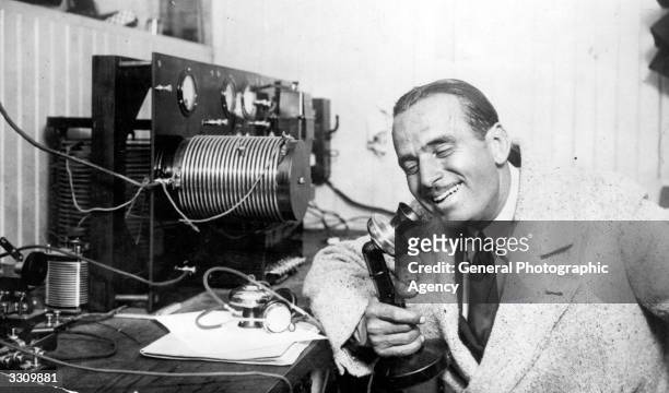 Douglas Fairbanks Snr , the American film actor and member of the Rotary Club. It seemed natural to him to use a radio set whilst in Los Angeles to...