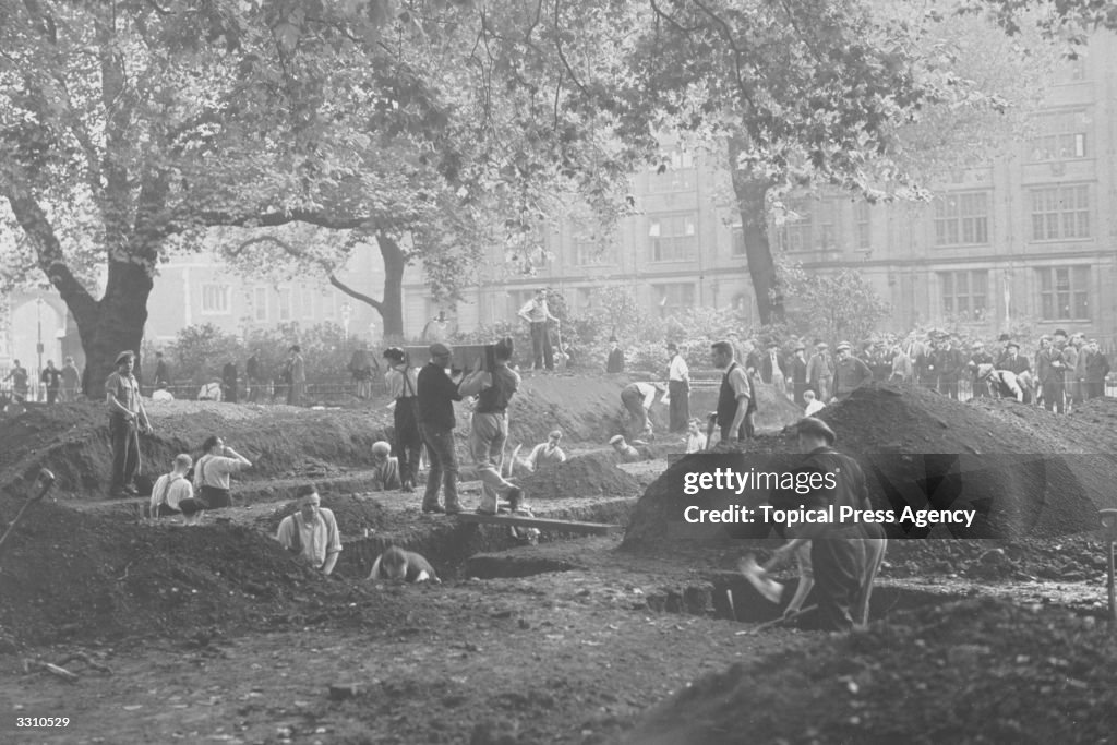 Air Raid Trenches