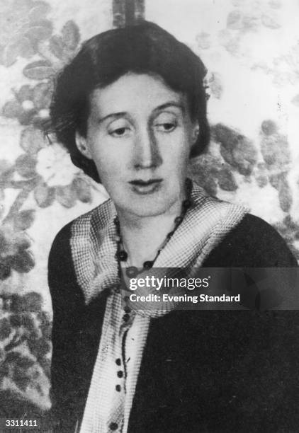 Portrait of Virginia Woolf, writer and member of the Bloomsbury Group.