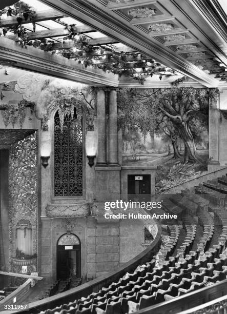 The interior of the New Regal Cinema.