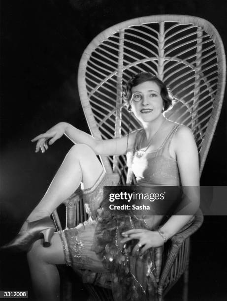 Actress Margaret Campbell in the part of 'Mercenary Mary', in the show of the same name at the London Hippodrome.