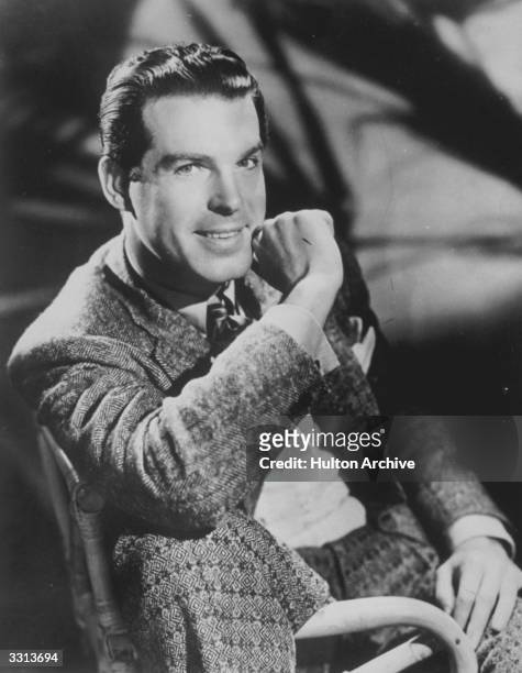 The American actor Fred MacMurray.