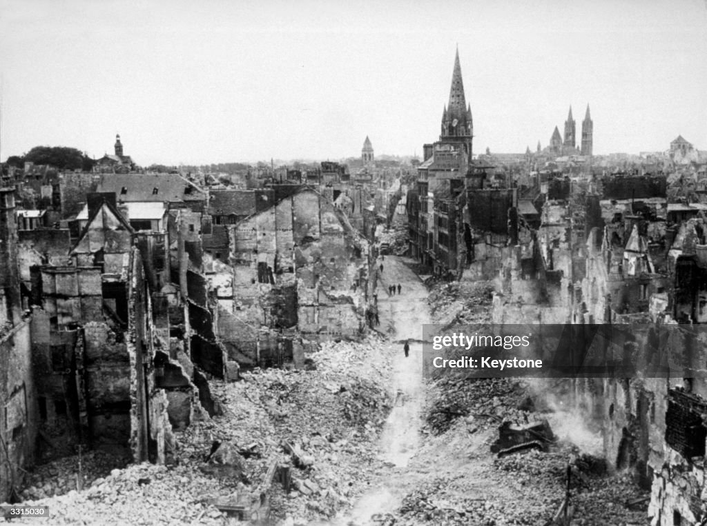 Caen In Ruins