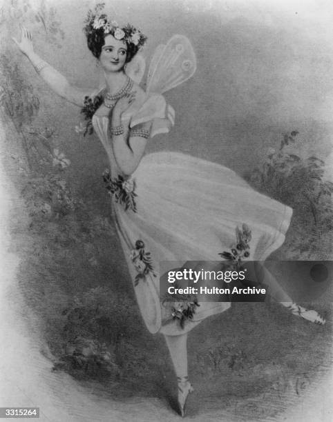 Italian dancer Maria Taglioni , the daughter of ballet master Filippo Taglioni and a Swedish mother. She worked in London and Paris with great...