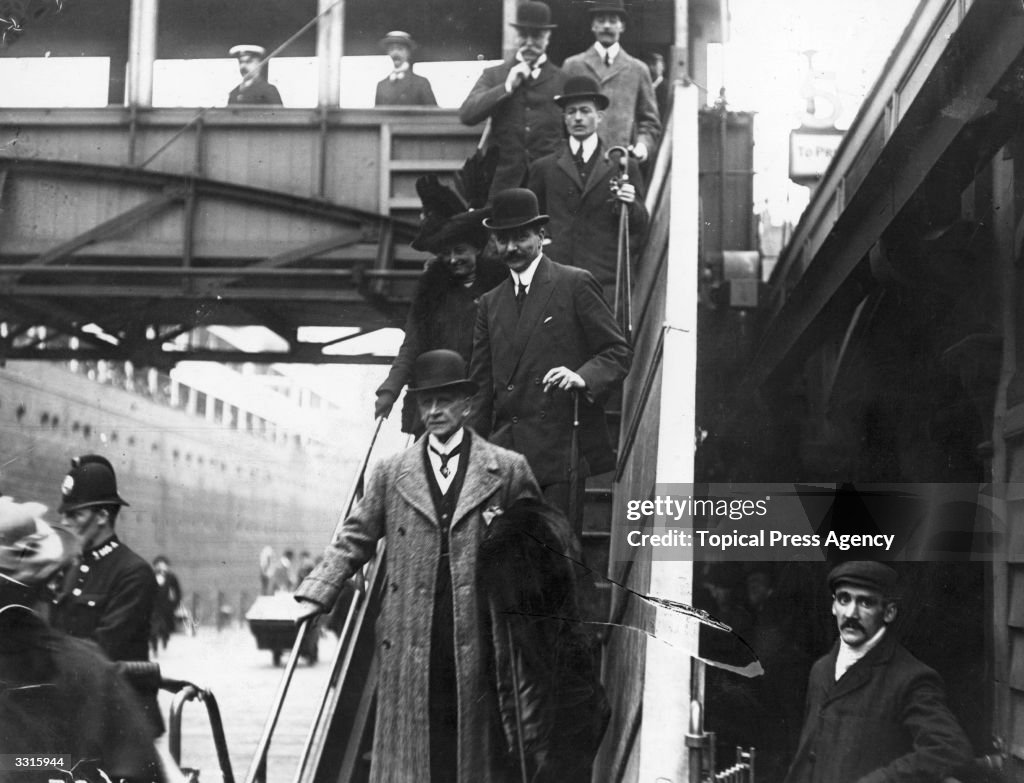 Mr Bruce Ismay A Survivor Of The Titanic Disaster And Chairman Of mr-bruce-ismay-a-survivor-of-the-titanic-disaster-and-chairman-of