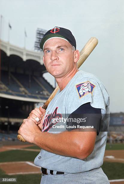 Harmon Killebrew of the Minnesota Twins poses for a portrait circa 1961-1974.