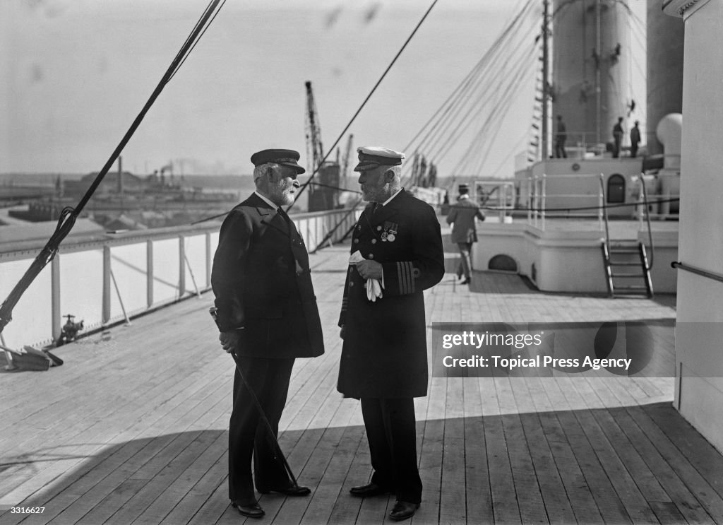 Pirrie And Smith Aboard RMS Olympic