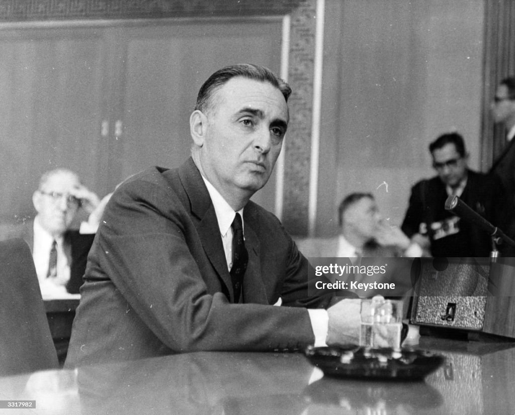 Jacob Ribicoff The Secretary of Health Education and Welfare in the President... News ...