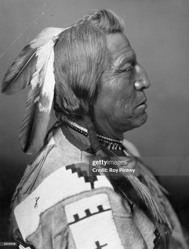 Trieb Chief Chief Two Guns White Calf of the Glacier National Park tribe. News ...