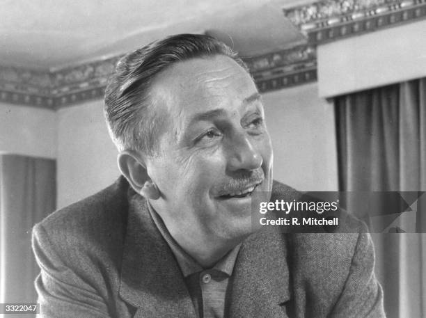 American film maker and animator Walt Disney .