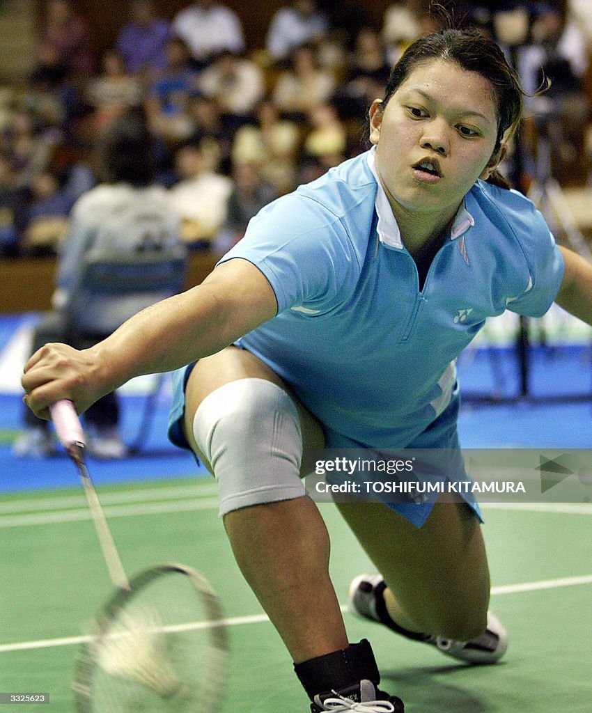 Netherlands' badminton player Mia Audina