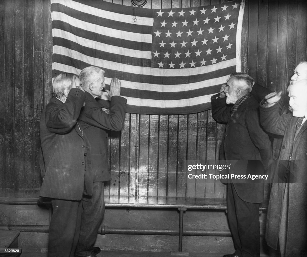 Old Glory Saluted