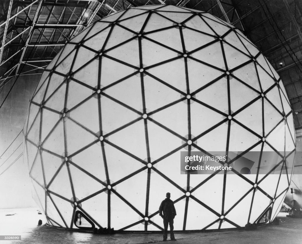 Radodome The world's largest radome, used to detect hostile missiles, at the ...
