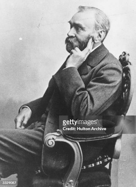Swedish chemist Alfred Nobel , the inventor of dynamite and ballistite, a smokeless gunpowder . He left the fortune he made from the manufacture of...