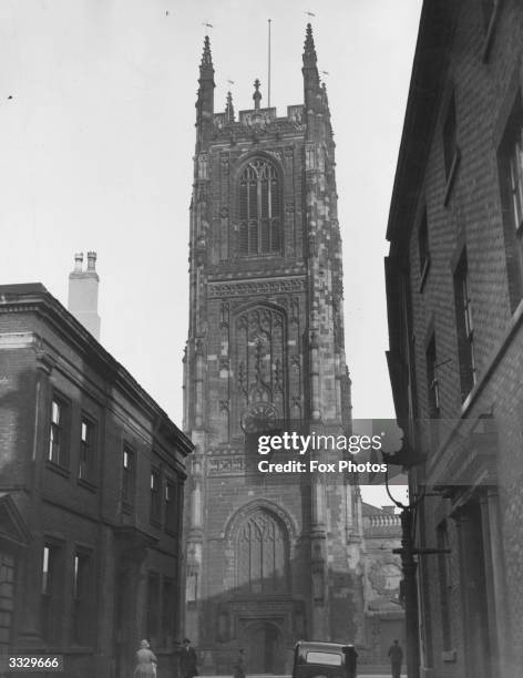 The Cathedral at Derby, Derbyshire.