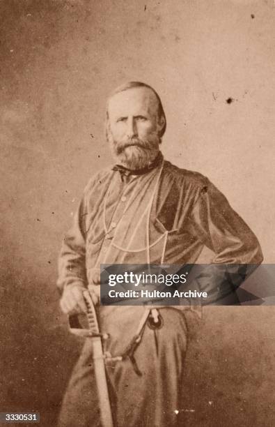 Italian patriot Giuseppe Garibaldi .