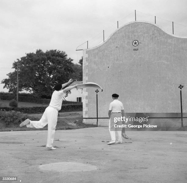 Jai Alai Photos and Premium High Res Pictures Getty Images Jai Alai Photos and Premium High Res Pictures Getty Images
