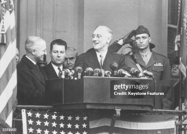 Fdr Fourth Inauguration 306 Inauguration Of President Roosevelt Stock Photos, High-Res Pictures ...