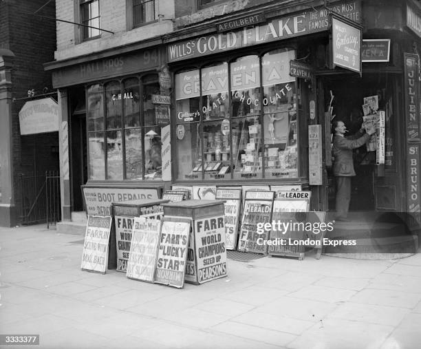 Newsagents Sign Newsagent Sign Photos and Premium High Res Pictures - Getty Images