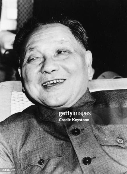 Chinese Vice Premier Deng Xiaoping.