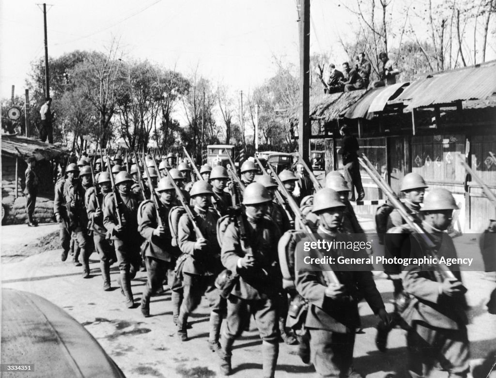 Japanese Troops