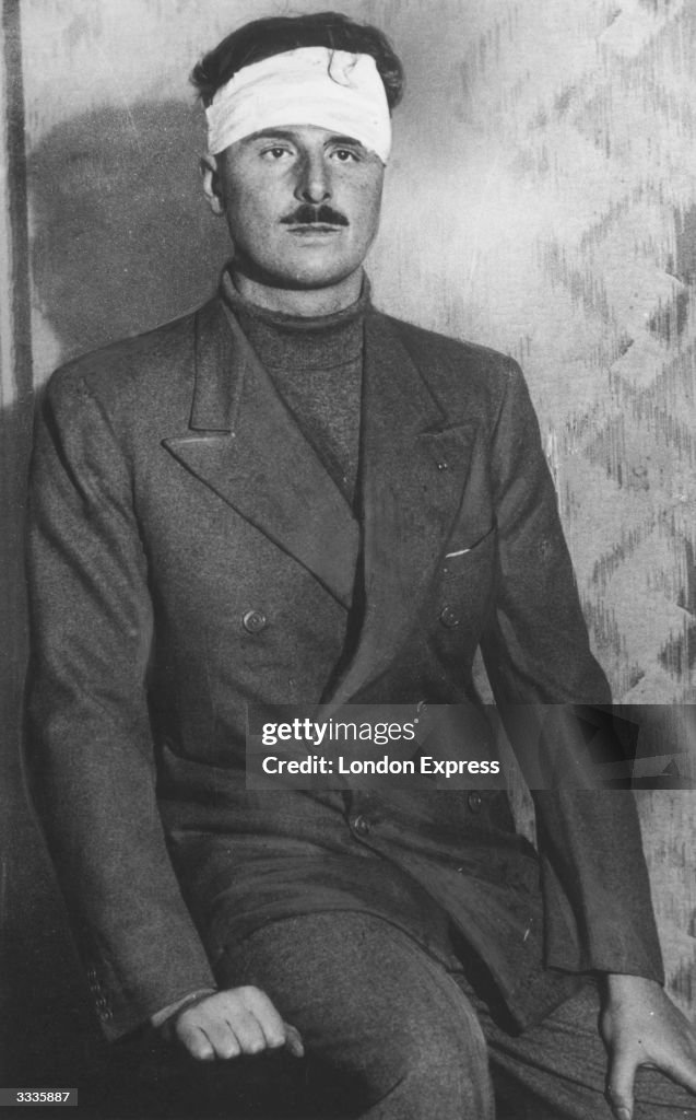 Sir Oswald Mosley Leader Of The British Union Of Fascists With A sir-oswald-mosley-leader-of-the-british-union-of-fascists-with-a