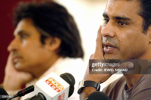 Former Pakistan cricket team captain and pace bowler Waqar Younis announces his retirement from international cricket as Pakistan Cricket Board Chief...