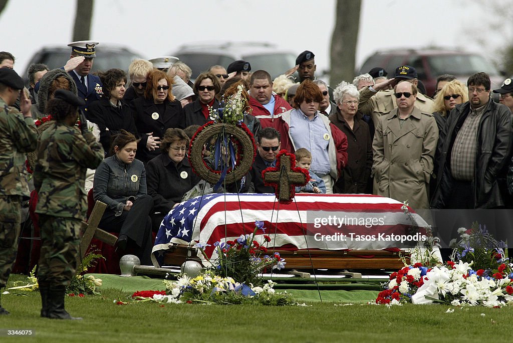 U.S. Army Pfc. John Amos II Laid To Rest
