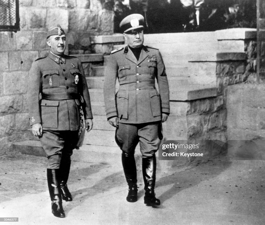 Franco And Mussolini