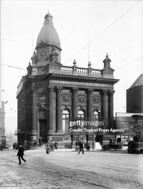 The United Counties Bank in Sheffield, England.