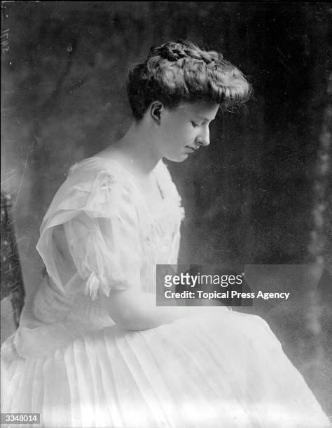 Miss Helen Taft, daughter of William Howard Taft, the 27th President of the United States of America.