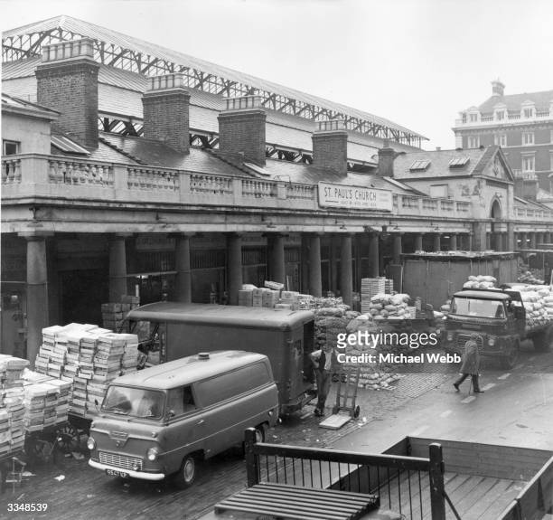The market in London's Covent Garden.