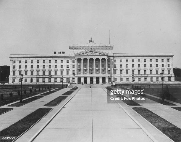 Northern Ireland's new Houses of Parliament at Stormont in Belfast.