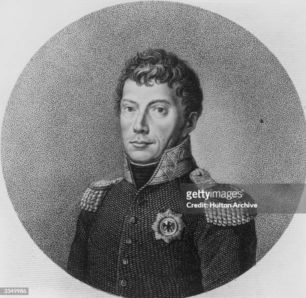 King of the Netherlands and Grand Duke of Luxembourg, Willem I . The last heriditary Stadtholder of the United Netherlands, he commanded the Dutch...