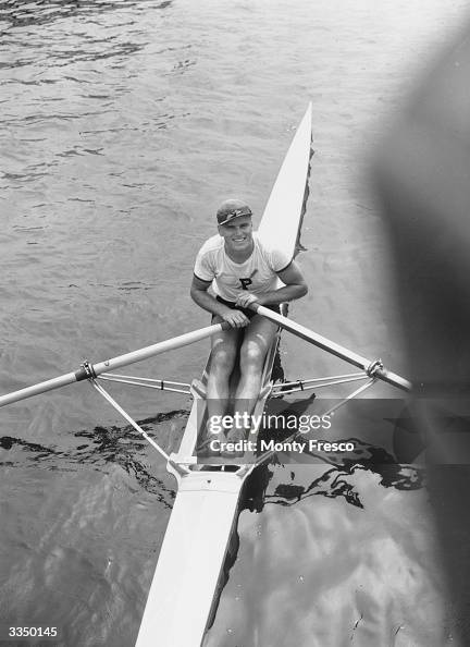John Riley Rower US rower John Kelly Jnr in a scull on the first day of Henley Royal ...