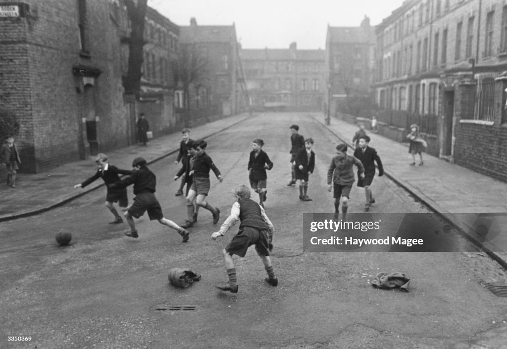 Football In Street