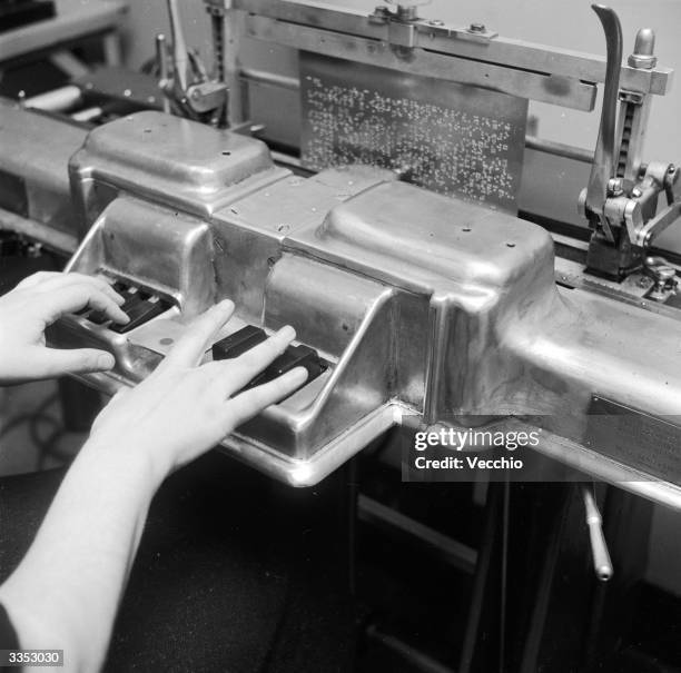 Machine Braile 85 Braille Machine Stock Photos, High-Res Pictures, and Images - Getty ...