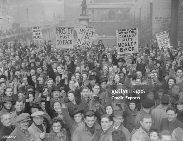 Mosley Rally Oswald Mosley 1943 Photos and Premium High Res Pictures - Getty Images