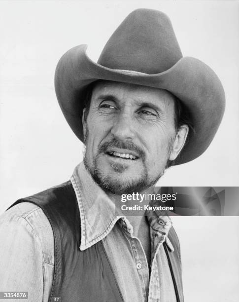 American actor Robert Duvall in the film 'Tender Mercies'.