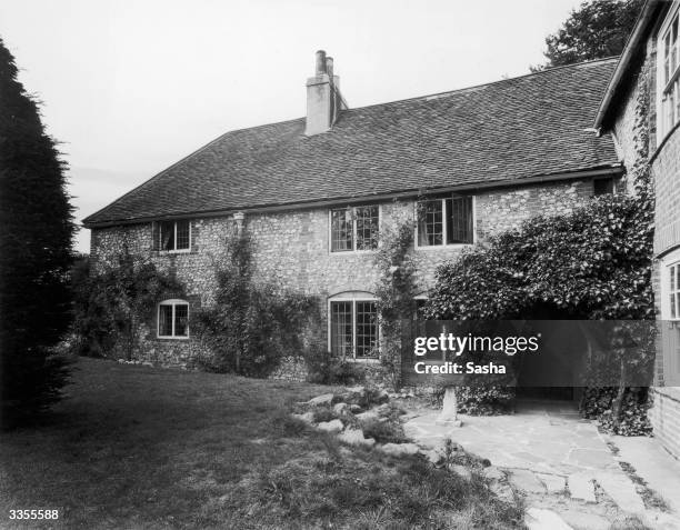 Actress Diana Beaumont's house, built on the Pilgrim's way at Woldingham in Surrey.