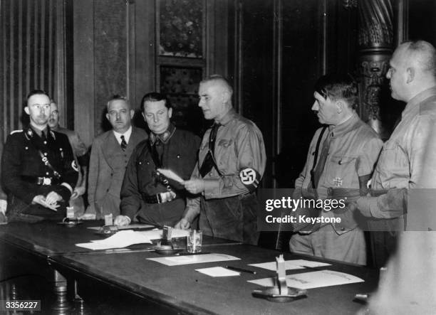 Color Goering 370 Hitler Himmler Photos & High Res Pictures - Getty Images