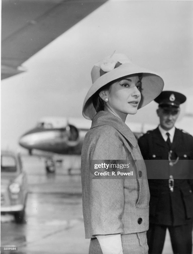 Callas At Heathrow