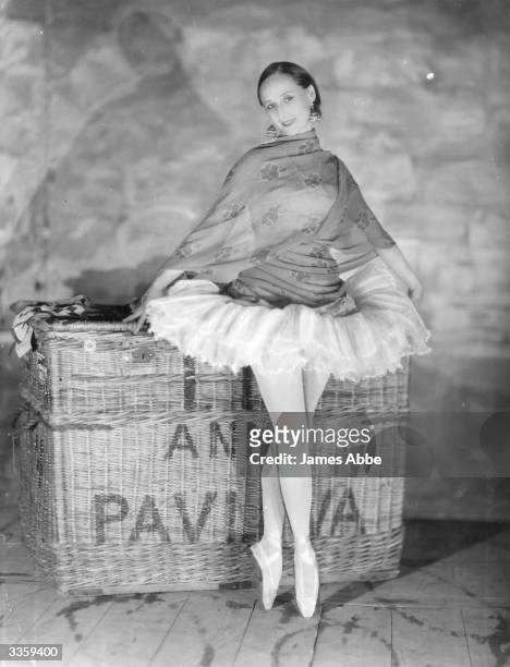Russian Ballet dancer Anna Pavlova , regarded as the prima ballerina of her era.