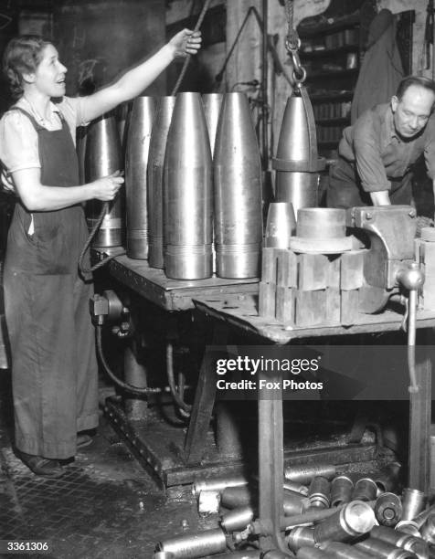 Ww2 Shell Making Machine 446 World War Two Shells Stock Photos, High-Res Pictures, and Images ...