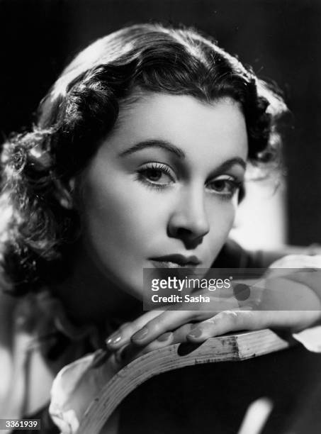 British actress Vivien Leigh as she appeared in the play 'Serena Blandish' at the Gate Theatre in London.