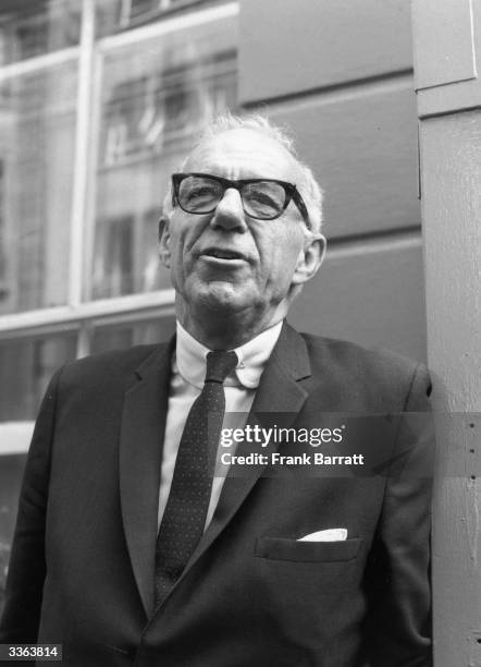 American paediatrician, child care expert and Presidential candidate Dr Benjamin Spock, whose theories suggesting mothers show greater affection to...