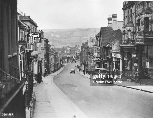 The High Street, Lewes, East Sussex.