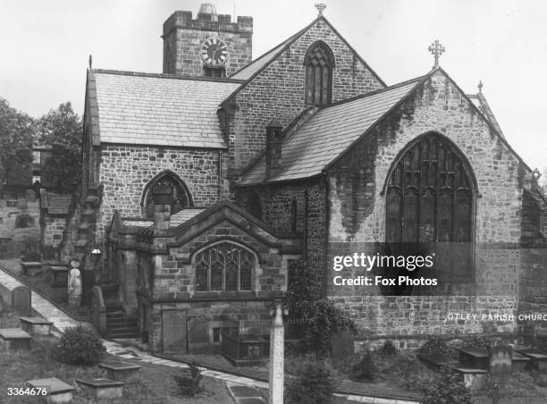 The Parish Church of Otley in Yorkshire.