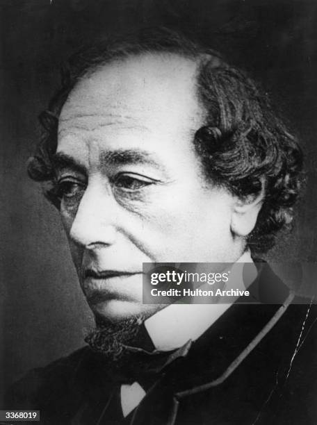 British statesman and Conservative prime minister Benjamin Disraeli , first Earl of Beaconsfield.